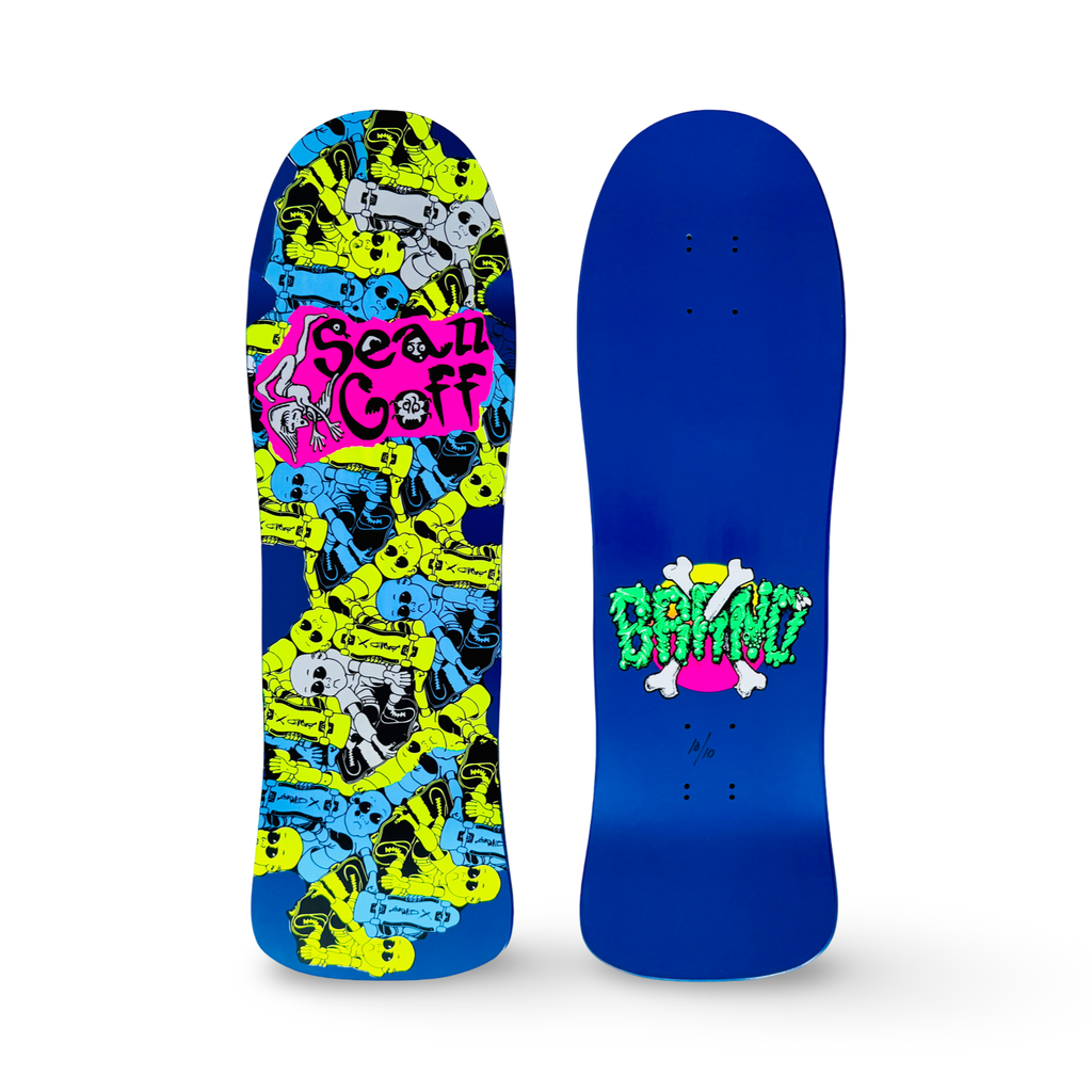 Sean Goff Baby Skater LIMITED EDITION Deck 9.5"x30.5” HAND-PAINTED (1 of 10)