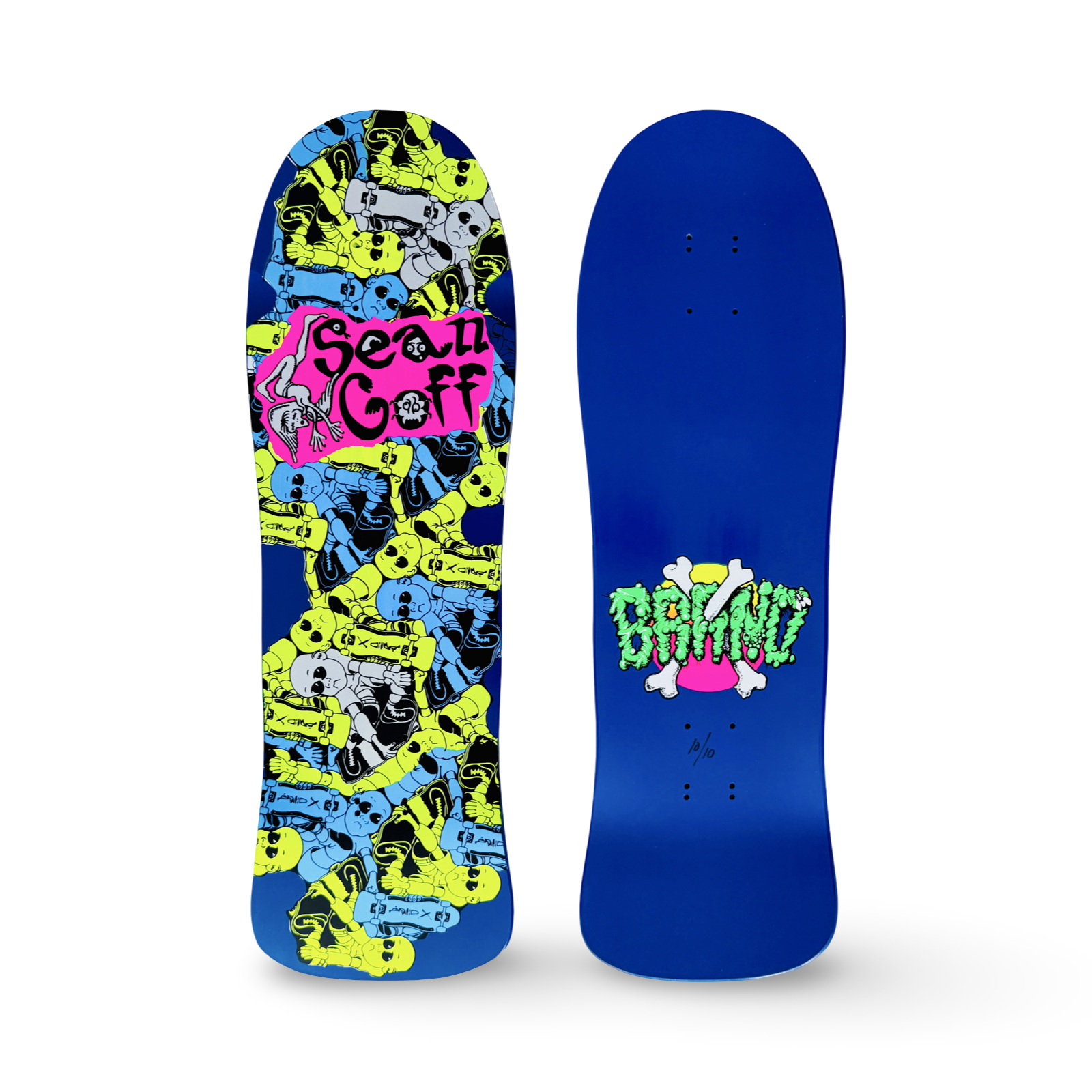Sean Goff Baby Skater LIMITED EDITION Deck 9.5"x30.5” HAND-PAINTED (1 of 10)