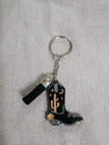 Cowboy Boot Keychain