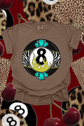 Zebra 8Ball Graphic Tee