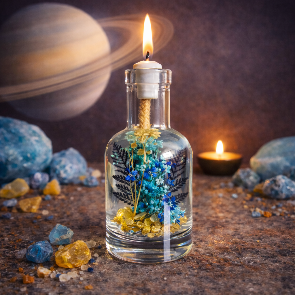 Saturn - Oil Candle
