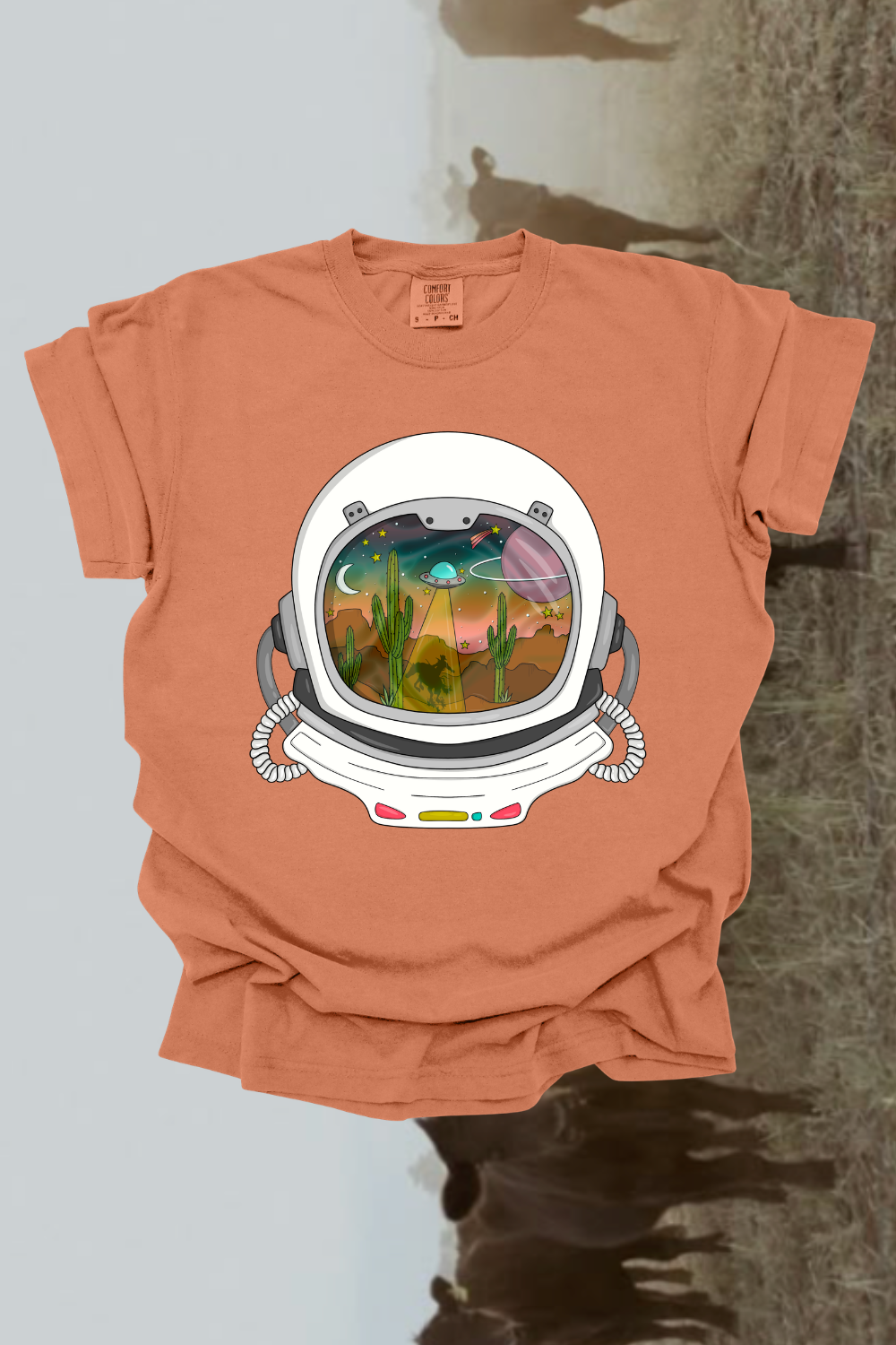 Western Astronaut  Graphic Tee
