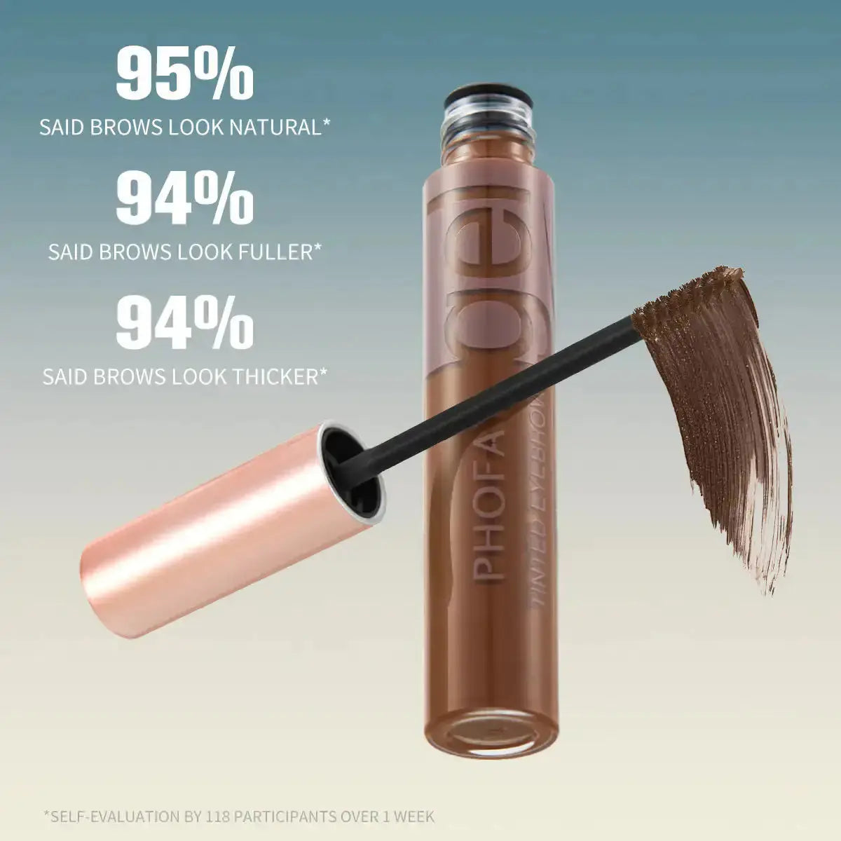 Tinted Eyebrow Gel – PHOFAY Waterproof Long-Lasting Brow Gel