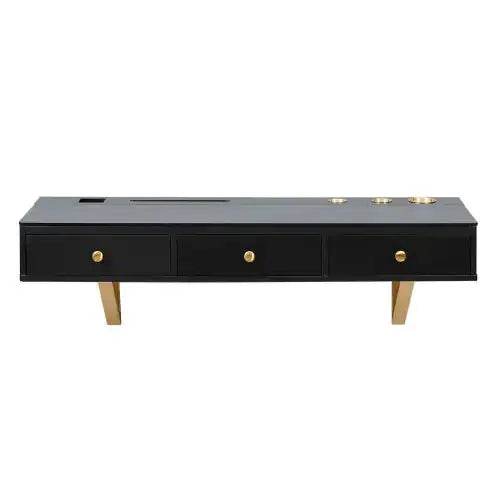 Floating Shelf With Drawer, Multi-Purpose Wall-Mounted Vanity Table, Mounted Desk, Floating Table For Bedroom