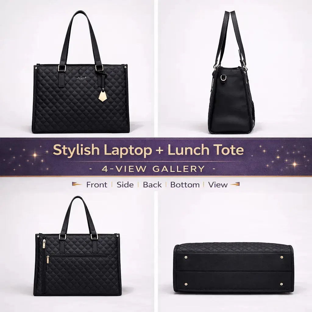 Laptop Bag with Lunch Compartment | Work Tote