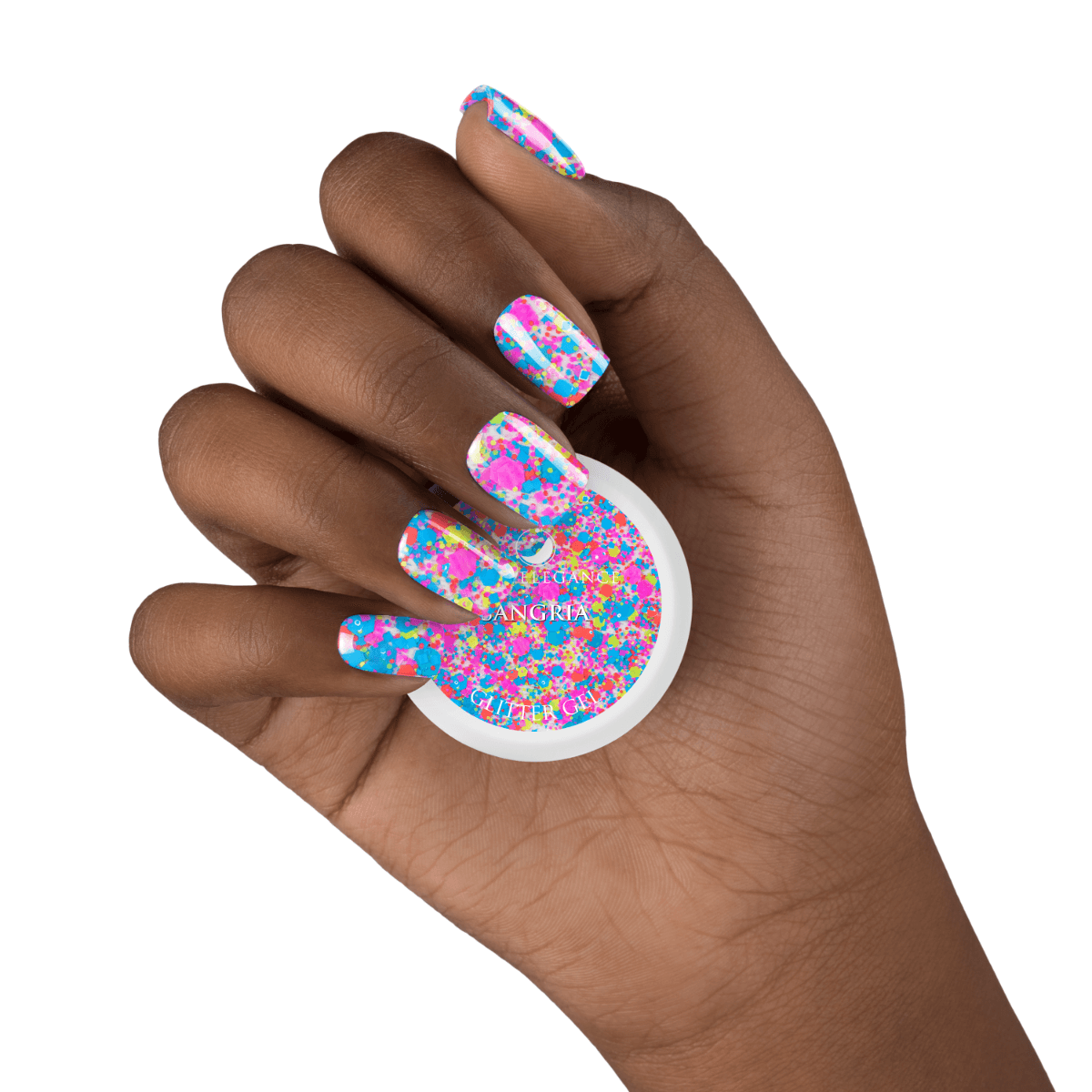 Light Elegance Glitter Gel - Sangria